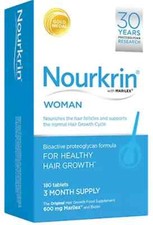 Comprimidos para crescimento do cabelo feminino Nourkrin - 30, 60 ou 180 comprimidos - EXP: 10/2027 comprar usado  Enviando para Brazil