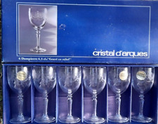 Cristal arques verres d'occasion  Longuenesse
