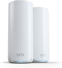 Usado, Roteador NETGEAR Orbi 770 Series rede RBE772 + 1 extensor de satélite recondicionado comprar usado Usado, Roteador NETGEAR Orbi 770 Series rede RBE772 + 1 extensor de satélite recondicionado comprar usado  Enviando para Brazil