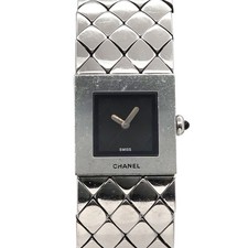 Relógio de pulso feminino CHANEL Matelasse H0009 quartzo mostrador preto 90287271 comprar usado  Enviando para Brazil