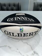 Balón de entrenamiento Guinness Gilbert 1999 de la Copa Mundial de Rugby talla 5 *No sostiene aire segunda mano  Embacar hacia Argentina