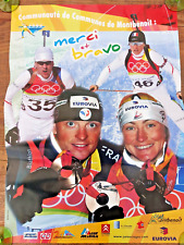 Affiche poster biathlon d'occasion  Morteau