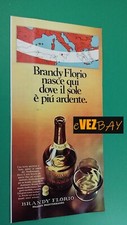 Pubblicità 1968 brandy usato  Novellara