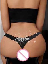 Namens Tanga Aus Baumwolle Mit Herz Motiv Individuelle Geschenkverpackung comprar usado  Enviando para Brazil