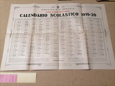 Raro calendario scolastico usato Raro calendario scolastico usato  Genova