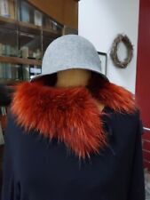 Echtpelzkragen fuchs kaminrot gebraucht kaufen  Eichwalde