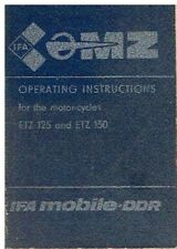 Etz125 etz150 original for sale  WORKSOP