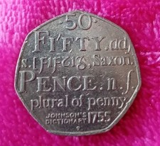 johnsons dictionary 50p for sale johnsons dictionary 50p for sale BRIDGEND