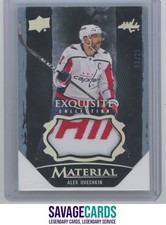 2024-25 UD Black Diamond coleção requintada materiais patch Alex Ovechkin /25, usado comprar usado  Enviando para Brazil