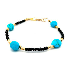 Bracciale pietre turchese usato  Ancona