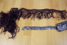 Fransenborten restbestand blau gebraucht kaufen  Greifenstein
