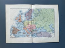 Carte 1883 atlas d'occasion  Paris VI