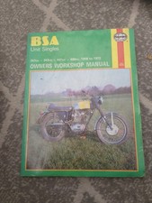 bsa workshop manual for sale  HARLOW