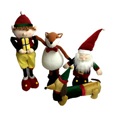 Christmas plush decorations for sale  BARNSTAPLE