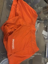 Hooters orange shorts for sale  ASHFORD