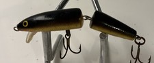 Isca de pesca Rapala Irlanda articulada J-7 -Ouro preto MINNOW CRANKBAIT vintage comprar usado  Enviando para Brazil