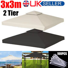 3x3m gazebo top for sale  LEICESTER