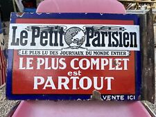 Authentique plaque emaillee d'occasion  Château-Landon