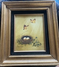 Vintage painting butterfly for sale  South Bend
