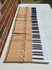 Conjunto completo de 88 teclas de piano vintage/teclas de substituição 16" feitas no Japão Yamaha? comprar usado  Enviando para Brazil