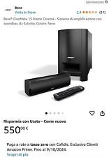 Bose cinemate subwoofer usato  Aosta