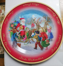Blechteller weihnachten gebraucht kaufen  Gersfeld
