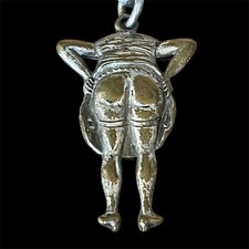 Chaveiro vintage antigo erótico francês novidade safada senhora lembrança gay Paris comprar usado  Enviando para Brazil