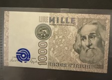 Banconota rara 1000 usato  Asti