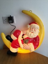 Vintage santa moon for sale  LONDON