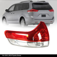 Lâmpada de freio traseira esquerda lateral do motorista lanterna traseira adequada para 2011-2014 Toyota Sienna nova comprar usado  Enviando para Brazil