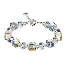 Colorful square crystal for sale  USA
