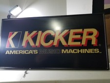 Placa de iluminação vintage Kicker sistemas de alto-falante automotivo revendedor  comprar usado  Enviando para Brazil