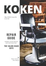 Koken Barber Chair Repair Guide: Antique, Wooden, Detailed Instructions for ... comprar usado  Enviando para Brazil