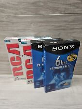 premium vhs 2 tapes sony for sale  Yuba City