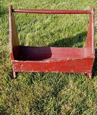 Toolbox red antique for sale  Wilmington