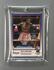 SUGAR RAY LEONARD 🏆HOF/ALL TIME GREAT!!! KAYO 1991. ✨ORIGINAL✨CARTÃO!!! comprar usado  Enviando para Brazil