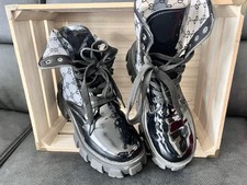 Plateau boots stiefeletten gebraucht kaufen  Plauen