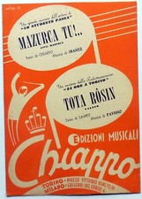 Spartito musicale mazurka usato  Gioia del Colle