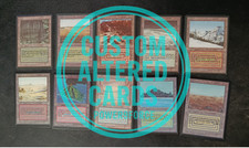 Dual Lands beta CUSTOM ALTERED CARDS MTG magic Near Mint comprar usado Dual Lands beta CUSTOM ALTERED CARDS MTG magic Near Mint comprar usado  Enviando para Brazil