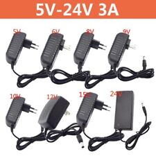 Carregador de energia universal DC 5V 6V 8V 9V 10V 12V 15V 3A adaptador de fonte de alimentação CCTV comprar usado  Enviando para Brazil