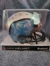 Mini capacete personalizado Carolina Panthers assinado/autografado por Steve Smith certificado JSA., usado comprar usado  Enviando para Brazil