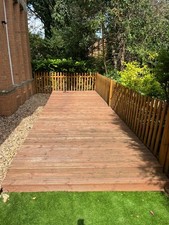 Decking wood varnished for sale  MANCHESTER