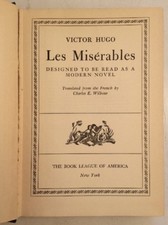 Les Miserables Victor Hugo 1943 Hardback Book Classic Vintage Literature comprar usado  Enviando para Brazil