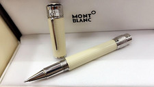 Caneta esferográfica Casual Premium Montblanc Gandhi Edition - Refil preto branco creme comprar usado  Enviando para Brazil