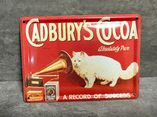 Blechschild cadbury cocoa gebraucht kaufen  Königsbrunn