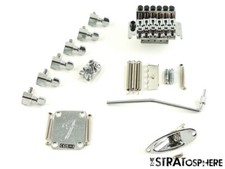 CONJUNTO DE FERRAGENS CROMADAS Fender Player II modificado Strat Floyd Rose sintonizadores de tremolo  comprar usado  Enviando para Brazil