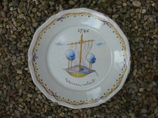 Rare assiette faïence d'occasion  Lyon V