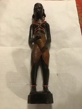 Holzfigur kenia frau gebraucht kaufen  Neustadt an der Weinstraße