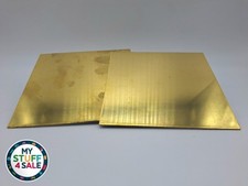 Polished brass sheets for sale  CARLISLE