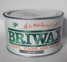 Briwax silver grey for sale  COLCHESTER